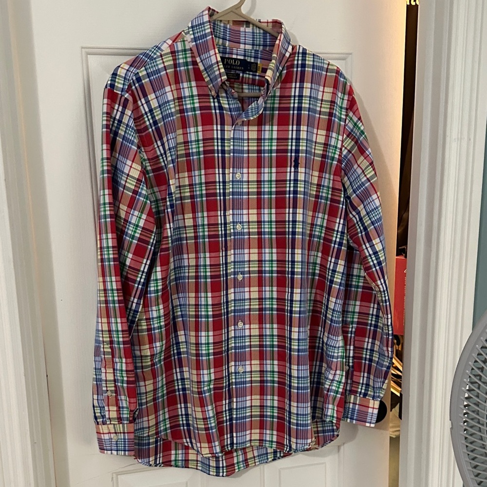 Polo by Ralph Lauren Men's Multicolor Plaid Shirt